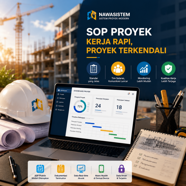 Cara Membuat SOP Proyek Konstruksi yang Rapi dan Mudah Diterapkan