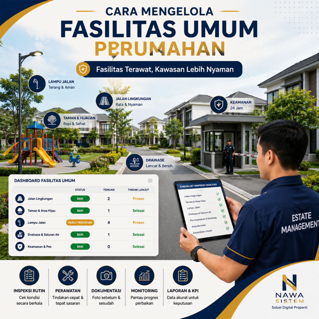 Cara Mengelola Fasilitas Umum Perumahan