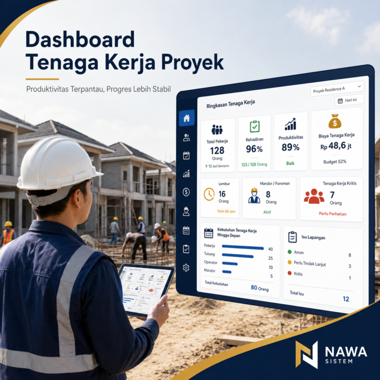 Dashboard Tenaga Kerja Proyek
