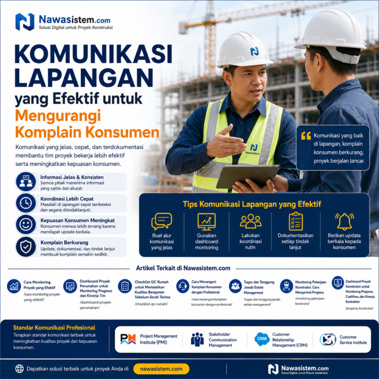 Komunikasi Lapangan yang Efektif untuk Mengurangi Komplain Konsumen