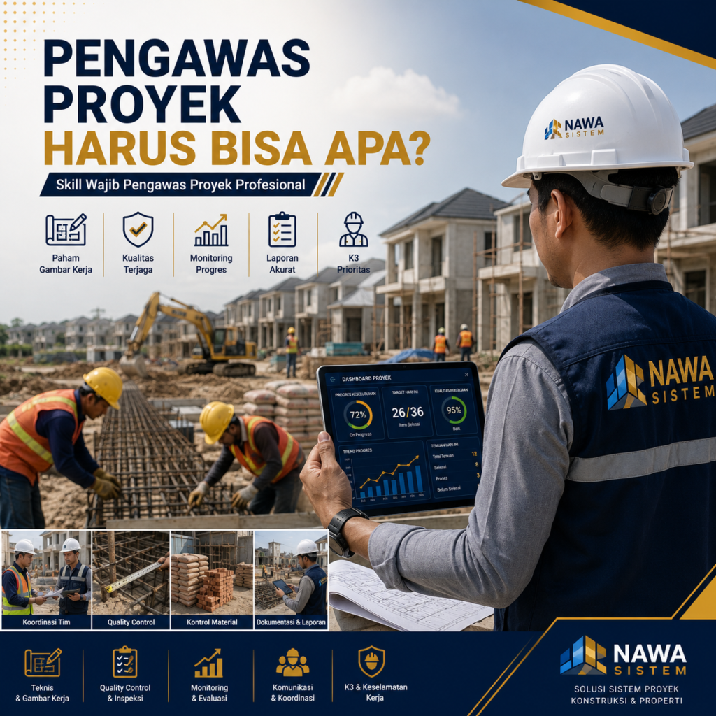 Pengawas Proyek Harus Bisa Apa Ini Kemampuan yang Wajib Dimiliki