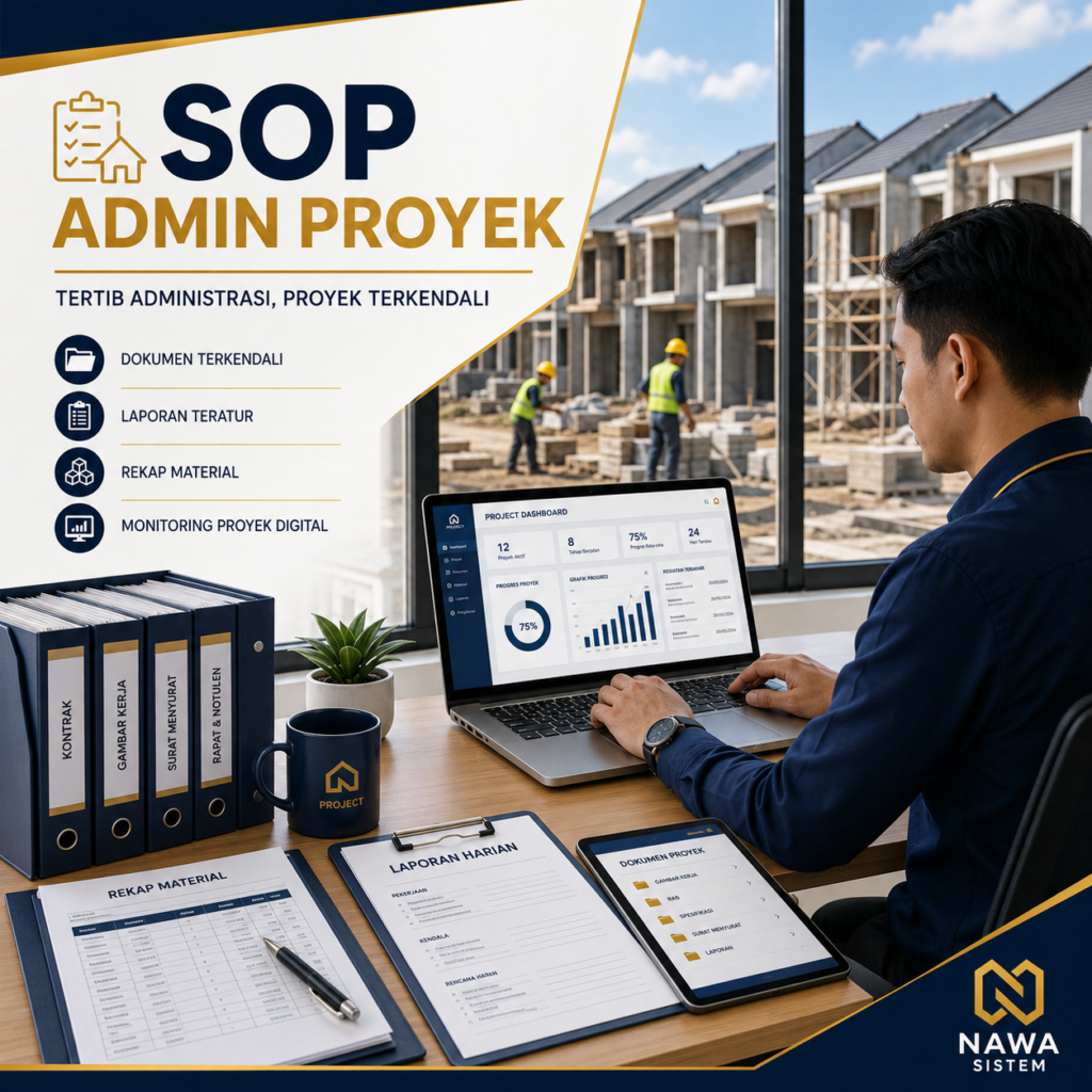 SOP Admin Proyek Perumahan agar Administrasi Proyek Lebih Tertib
