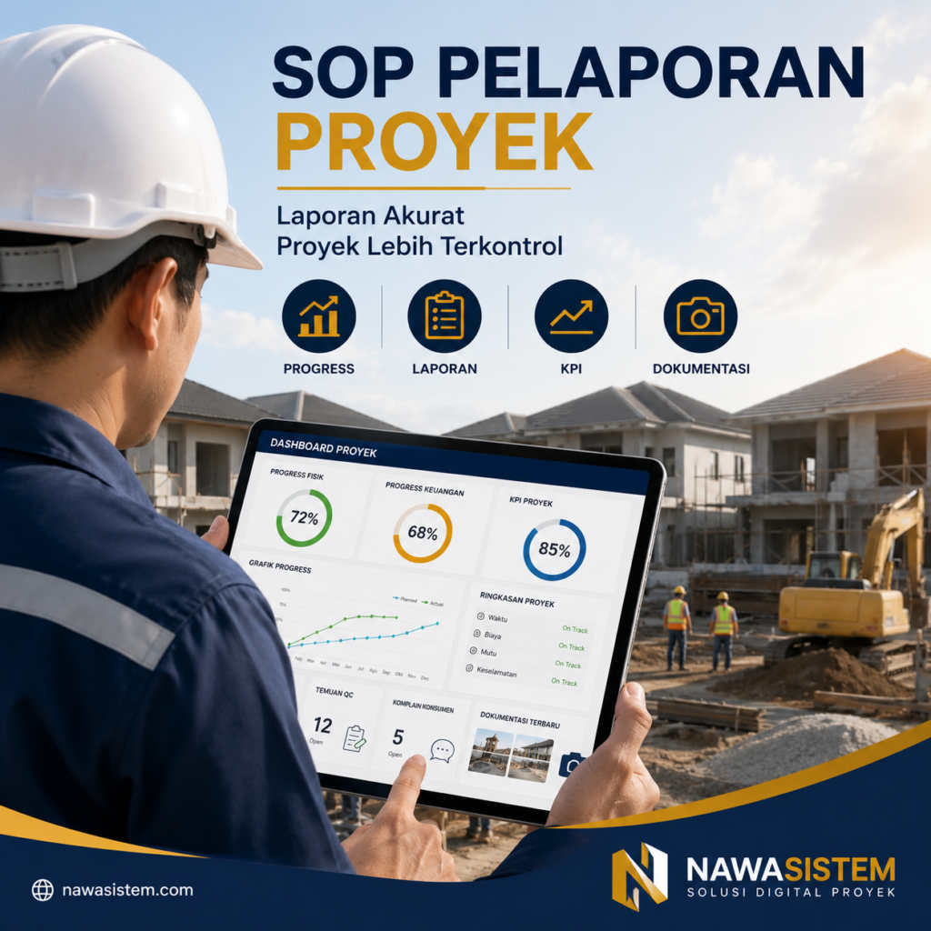 SOP Pelaporan Proyek Konstruksi Panduan Lengkap Membuat Laporan yang Akurat dan Profesional