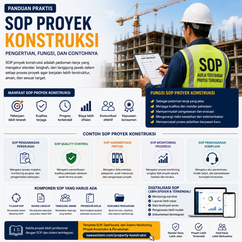 SOP Propyek Konstruksi
