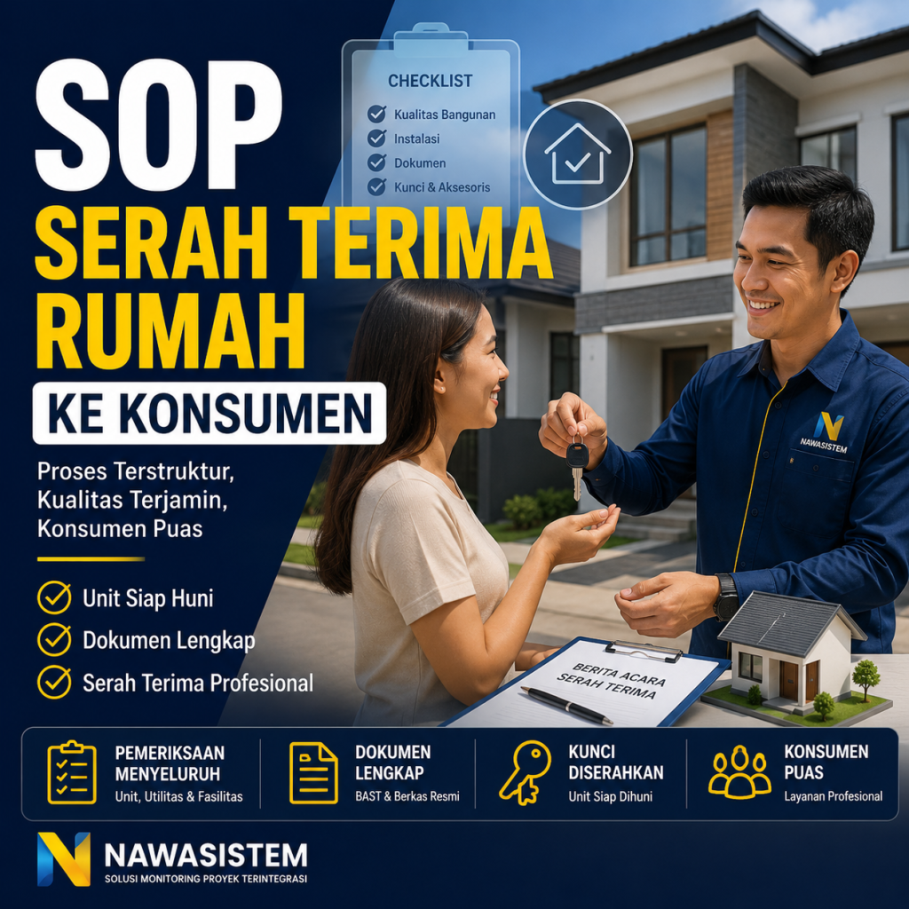 SOP Serah Terima Rumah ke Konsumen Panduan Lengkap untuk Developer Perumahan