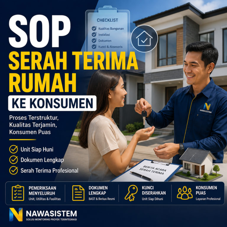 SOP Serah Terima Rumah ke Konsumen Panduan Lengkap untuk Developer Perumahan