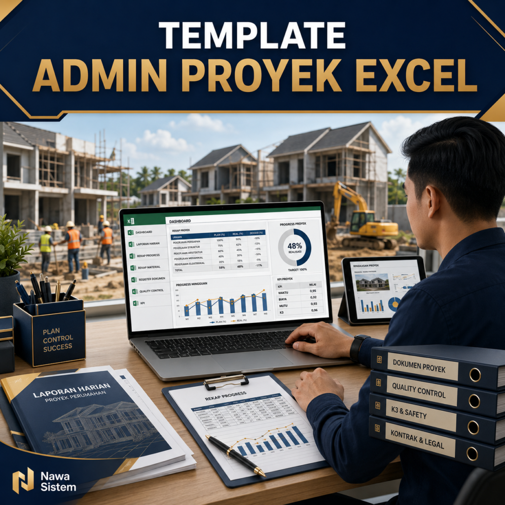 Template Admin Proyek Excel untuk Administrasi Proyek yang Lebih Rapi