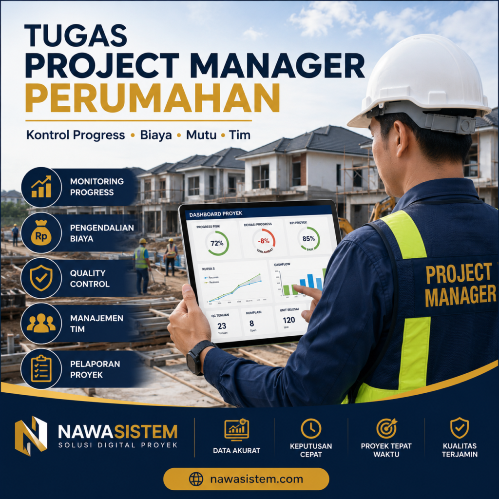 Tugas Project Manager Perumahan Peran, Tanggung Jawab, dan Kunci Keberhasilan Proyek