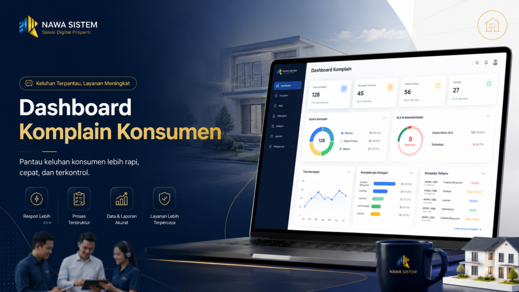 Dashboard Penanganan Komplain Konsumen